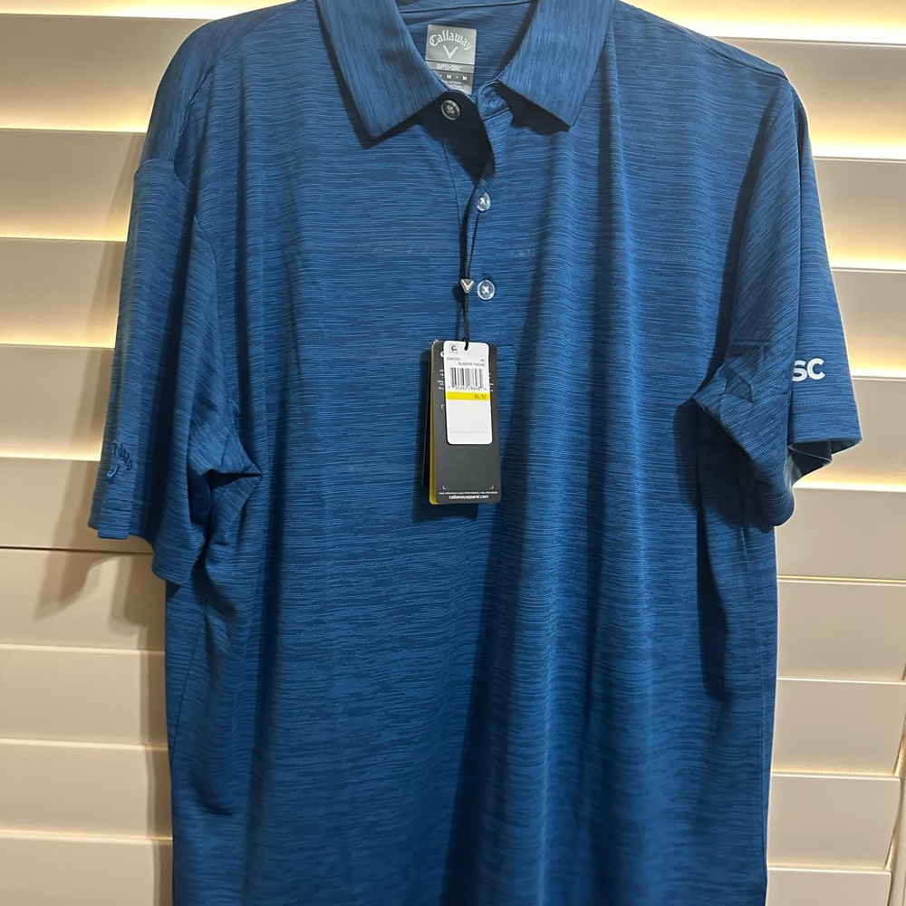 Callaway Blue Performance Polo Shirt